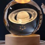 گوی کریستالی سه بعدی طرح زحل