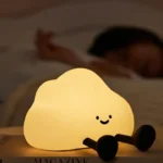 چراغ خواب سیلیکونی ابر | خرید چراغ خواب طرح ابر فانتزی
