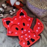 چراغ خواب چوبی روباه کوچک