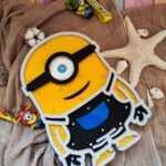 چراغ خواب چوبی مینیون