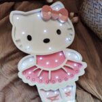 چراغ خواب چوبی کیتی