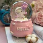 alt=گوی موزیکال و پمپی هلو کیتی فضانورد